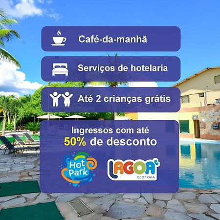 Pousada Das Aguas Caldas Novas Exterior foto